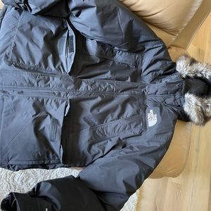 Mens North Face XL parka coat